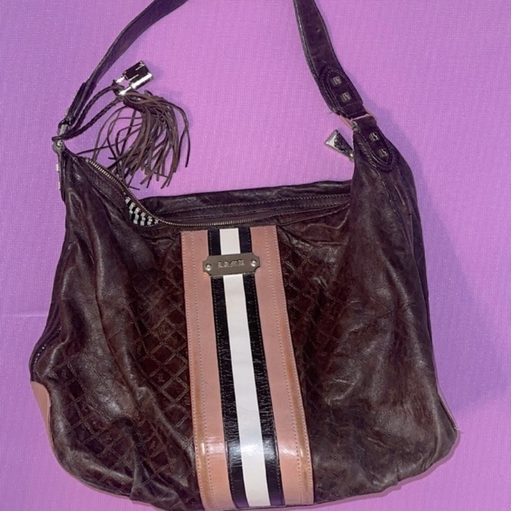 L.A.M.B. Leather Purse & Wallet Combo